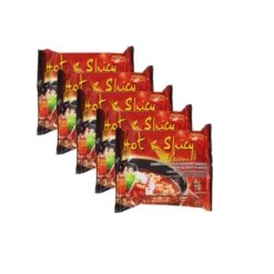 BUNDLE 5 Pack Mama Korean Udon- Hot & Spicy Flavour 90g