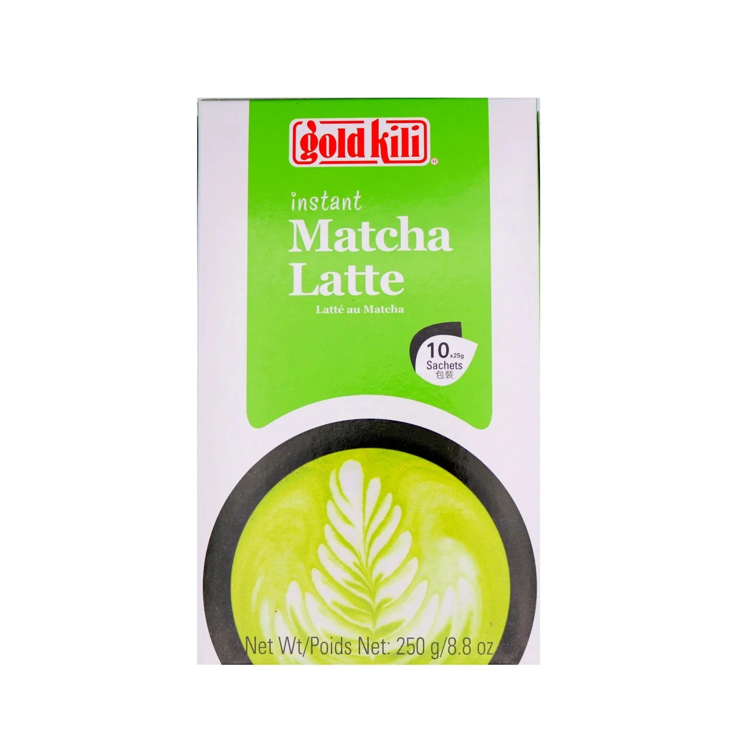 Gold Kili Instant Matcha Latte 250g (10X25g) 3 Gold Kili Instant Matcha Latte 250g (10X25g)