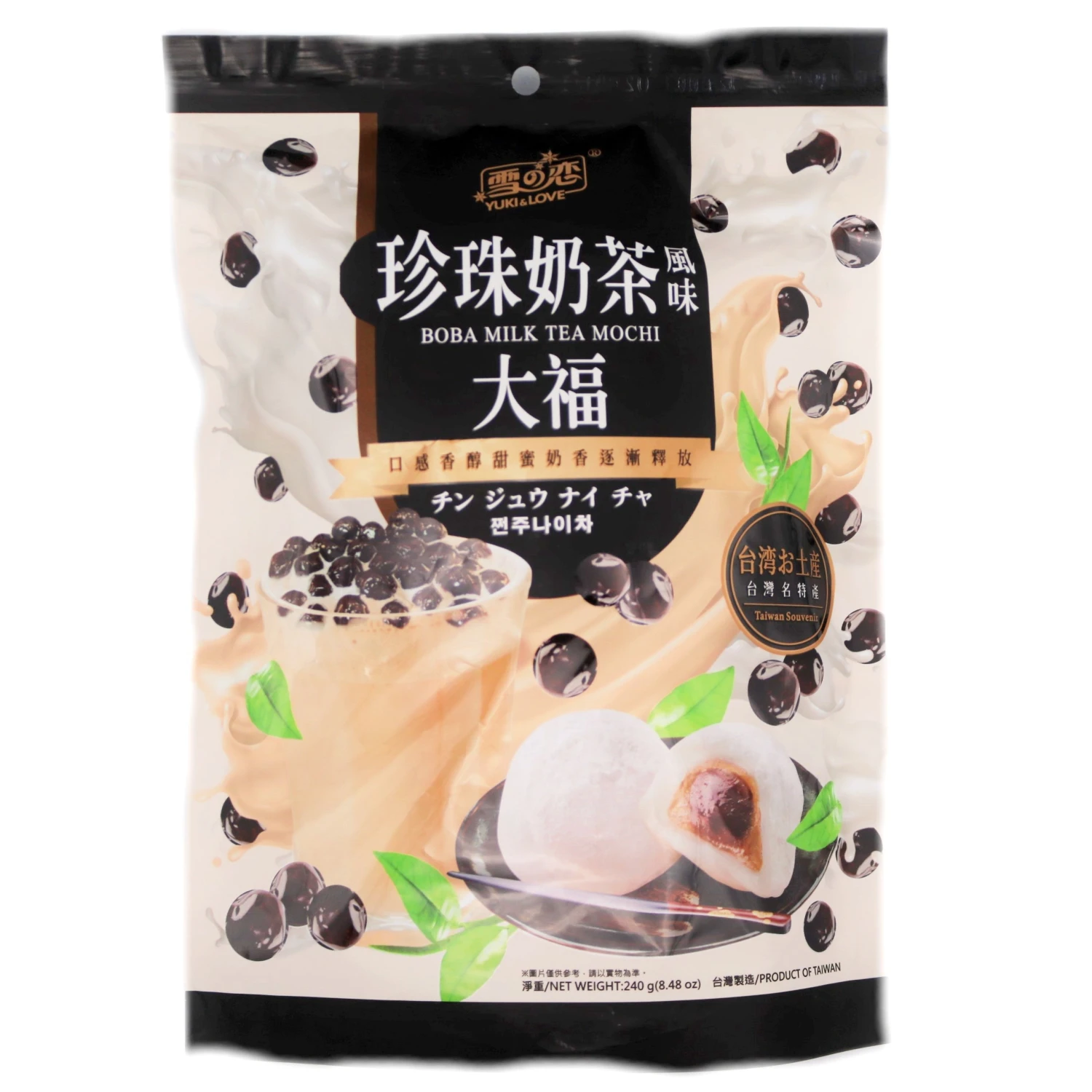 Yuki & Love Boba Milk Tea Mochi 240g (15g X 16) (B.B.D 07.01.25) 3 Yuki & Love Boba Milk Tea Mochi 240g (15g X 16) (B.B.D 07.01.25)